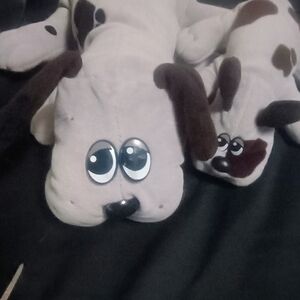 Vintage 1985 Pound Puppy With Lookalike Miniature Pound Puppy